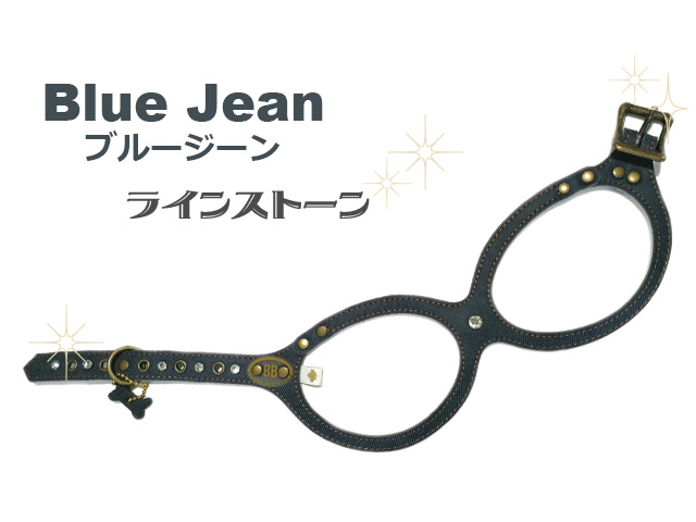Buddy Belts　ブルージーン　ラインストーン付き