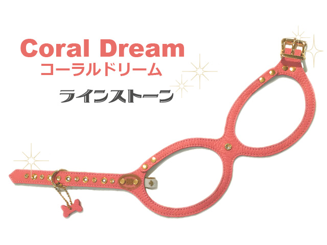 Buddy Belts　コーラルドリーム　ラインストーン付き
